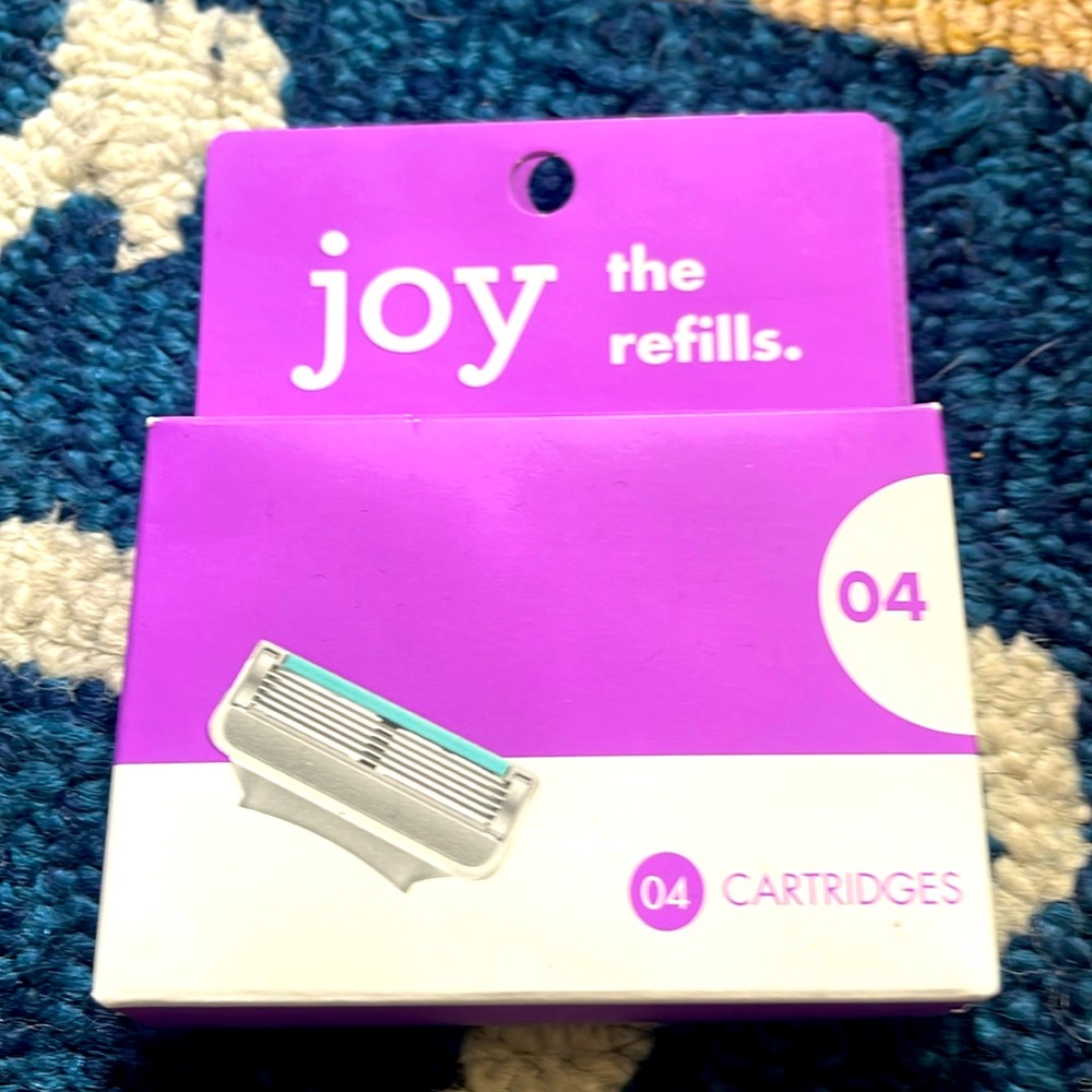 NIB! Joy 4 Cartridges Blades. Women’s